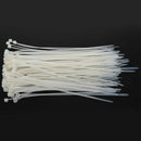 50pcs Nylon Cable Ties 160x3mm White