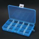 4 Packs (4 Colors) Plastic Storage Box (15 Compartments) Jewelry Earring To C9M5