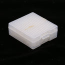 Desiccant Indicating Silica Gel with Reusable Hard Plastic Canister - White