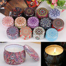 Natural Scented Candle Empty box Tin Can Home Decoration Outdoor HandmadeFD