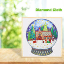 5D DIY Special Shaped Diamond Painting Christmas House Embroidery Craft Kit