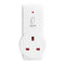 3pcs UK Plug Power Outlet Light Switch Socket+1pc Wireless Remote Control
