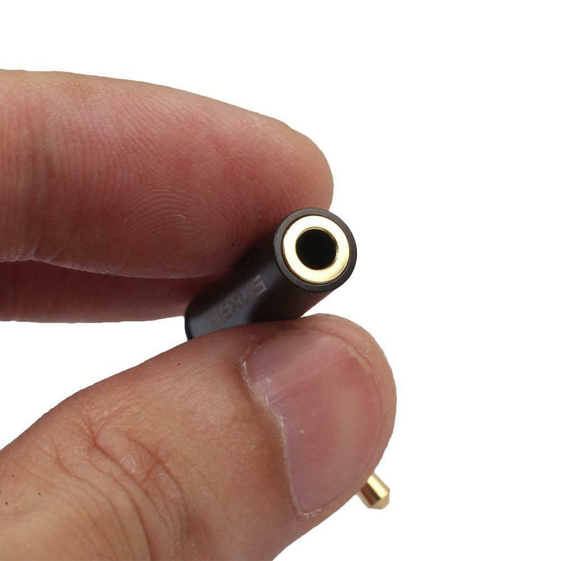 90 Degree Right Angled Audio Adapter Audio Microphone Jack Stereo Plug Connector