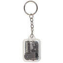 Music Box DIY Mechanical Metal Music Boxes Clockwork Keychain Gift 3C