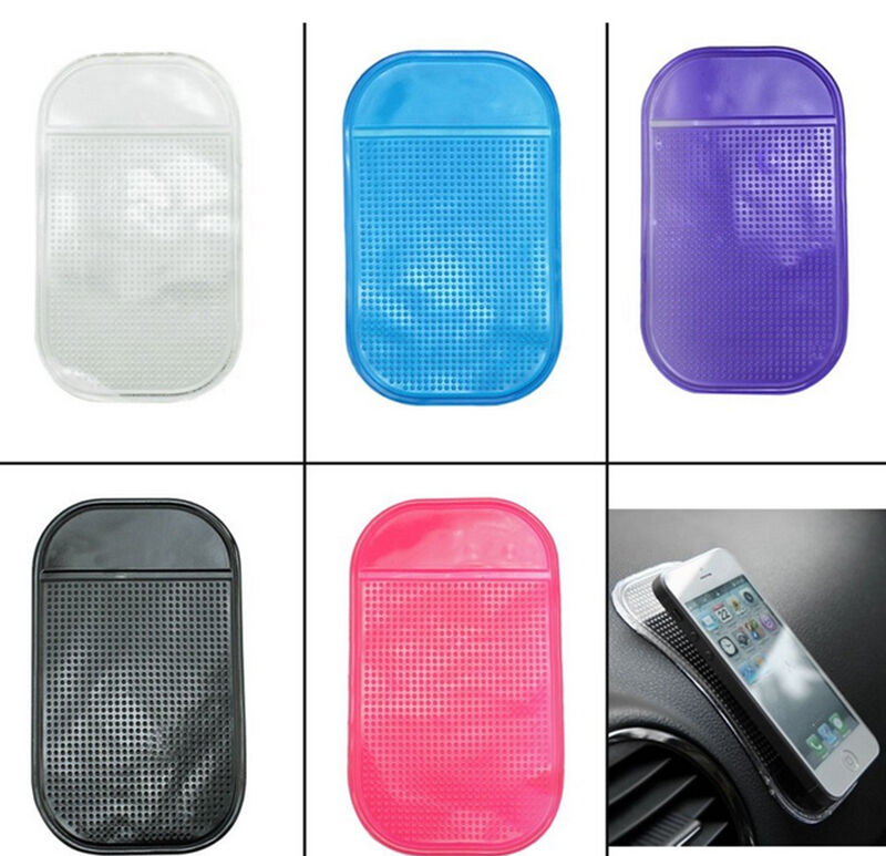 Anti Slip Pad Washable Removable Reusable Sticky Car Pad for Cell PhoneOZ