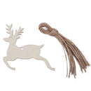 10pcs Christmas ornaments running deer home Christmas tree ornaments small