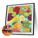 5D Kit Mosaic Art DIY Diamond Full Round Drill Painting Fruit Wall Decor