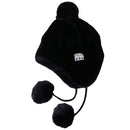 Bluetooth Headphones Beanie Hat Smart Wireless Headset Knit Smart Cap Black