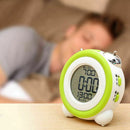 Digital Alarm Clock With Nightlight,2 Alarms,Optional Weekday Mode, Snooze FJ5F8