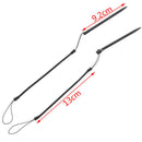 1pc touch screen metal touch phone pen tablet stylu with spring string  computer