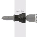 1Set electric rivet nut gun riveting tool cordless riveting drill adaptor  MO
