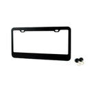 US Ca 2PCS Chrome Stainless Steel Car Truck License Number Plate Frame+Screw-Cap