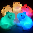 Energy Magic LED Cute Frog Night Light Novelty Lamp Changing Colors Colorful
