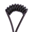 Monaural Headphone Air Tube Anti-radiation Earphone Stereo Headset Black