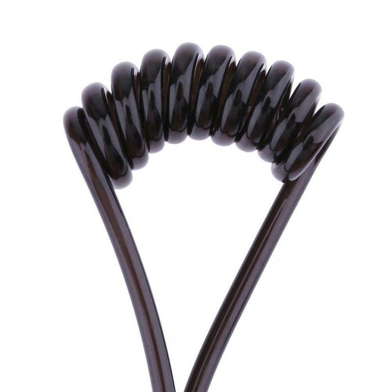 Monaural Headphone Air Tube Anti-radiation Earphone Stereo Headset Black