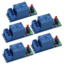 5Pcs 12V 1 Channel Relay Module Optocouple Board Shield for PIC AVR DSP ARM