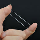 500Pcs Mini Clear Ponytail Holder Elastic Rubber Band Hair Ties Ropes Rings