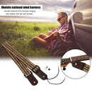 Cotton Leather Ukulele Strap Length Adjustable Belt Ukulele Parts Accessories