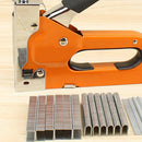 Heavy Duty 3 in 1 Steel Staple  Tacker & 600 Staples Nail Upholstery Stapler