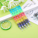 4Pcs Stacker Swap Cute Snowman Crayon For School Children Painting Toys 5 Colors