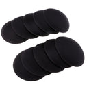 10 Pairs Round Shape Removable Cups Inserts Women Sport Yoga Bra Pad Black Nude