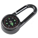 Multifunctional Mini Compass + Thermometer + Keychain in 1