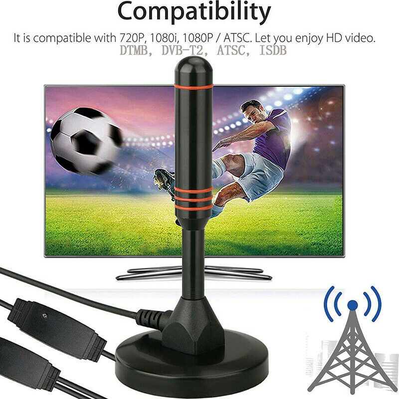 30dbi Powerful DVB-T2 HD antenna DVBT DAB rod antenna + 1x amplif Pf