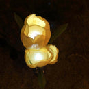 Tulips Flower Solar LED Lawn Lamp Spike Warm Light Outdoor Landscape Garden