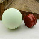 Luminous Quartz Glow In The Dark Stone Sphere Ball Stand Crystal Green 35mm T3J9