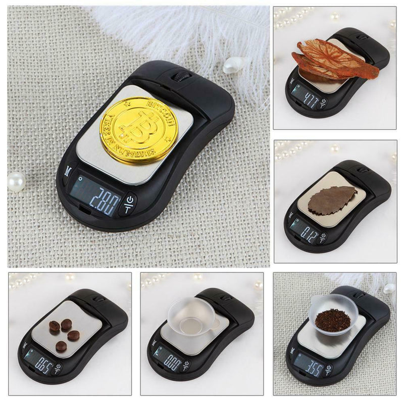 100g/0.01g Portable Jewelry Scale LCD Digital High Precision Mouse Scale