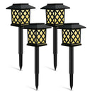 2pieces lawn lamp garden pathway lamp outdoor waterproof park garden lawn path