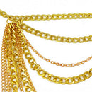 New Fashion Women Three Tassels Armband Upper Arm Chain Jewelry