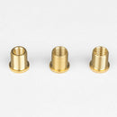 5X Aluminum Front Alloy Gear Shift Knob Thread Adapter Nuts Insert Set Plated
