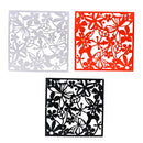 12pc 3-color Flower Wall Hanging Screen Curtain Room Divider Partition Panel