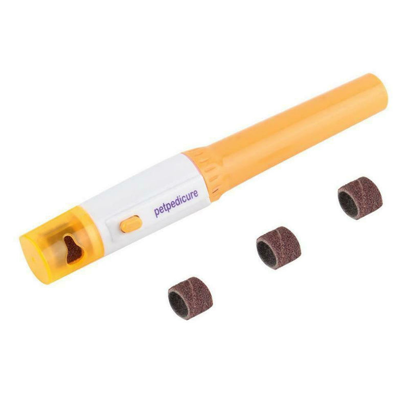 Electric Pet Nail Scissors Grinder Dog Cat Claw Grooming Trimmer Cutters