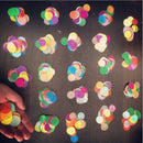 1000Pcs/Pack Flame Retardant Paper Table Throwing Confetti Party Wedding Deco Gw
