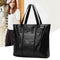 Sheepskin Retro Leather Large Capacity Handbags Shoulder Bags Womens Tote