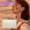 Retro Crocodile Leather Women Clutch Bag Zipper Purse Solid Handbag (White)
