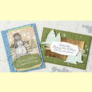 Metal Christmas Series Cutting Die Transparent Seal Stamp (ST0352A1+H5891)