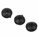 130pcs 3mm Inner Dia Double Sides Wire Grommets Gasket Cable Protector P2B5