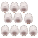30Pcs Round Bottom Lotus Opening Silicone Wood Floor Protectors Chair Leg Caps