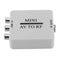 Mini RCA AV CVSB to RF Video Adapter Support RF 67.25/61.25MHz TV Switcher #gib