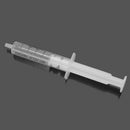 5x Reusable Plastic 5ml Injector Syringe No Needle For Lab Hydroponics Nutrient