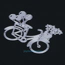 DIY Lovely Bike Metal Cutting Dies Stencil Scrapbooking Paper Card Maker Decor