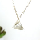 Harry Style Necklace Paper Airplane Pendant Jewelry Chain Fashion Necklace  Z