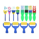 Children'S Art And Craft 48 Piece Sponge Brush Children'S Painting Kit Earl