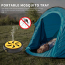 Outdoor Camping Mosquito-Repellent Incense Box Tray Coil Holder Plate Rack