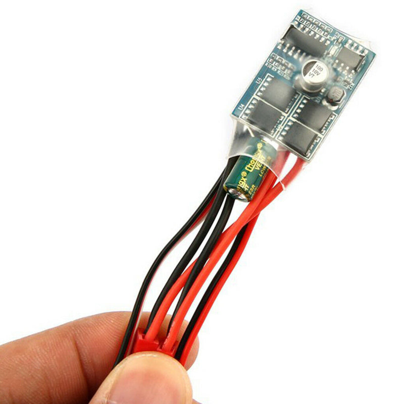 2S Li-ion 30A Brushed ESC RC Car Boat Speed Control - Forward Reverse Brake