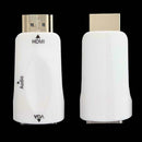 Portable 1080P USB HDMI Male to VGA Audio Female TV AV Converter Adapter