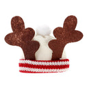 Christmas Decoration Supplies Red Wine Bottle Cover Wool Material Bags Deco F7Q6